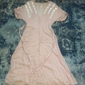 Gorgeous Embroidered Free People Spring Dress